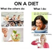 On a diet…