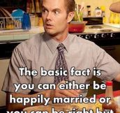 Basic fact about marriage…