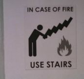Fire safety 101…