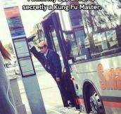 Everybody was Kung Fu driving…