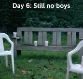 Still no boys…