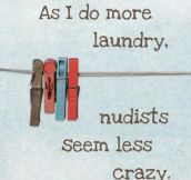 The more laundry I do…