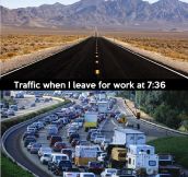 I will never understand this traffic phenomenon…