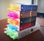 EVERY DEATH IN THE GAME OF THRONES SERIES, TABBED