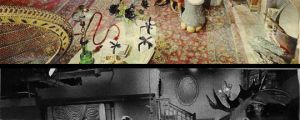 The Addams Family’s living room…