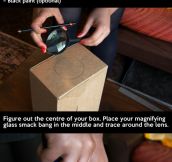 How to make your own smartphone projector…