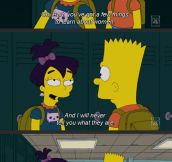 Bart joins the clueless men club…