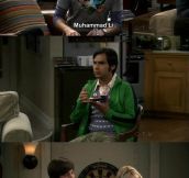 Nice one, Sheldon…