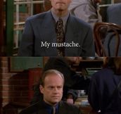 Frasier taught me I’m not the only one who can’t grow a beard…