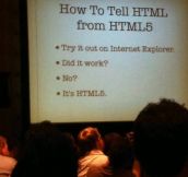 How to tell it’s HTML5…