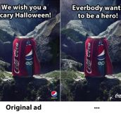 Coca Cola vs. Pepsi advertisements…