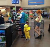 You can find everything at Walmart…