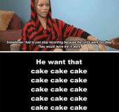 Rihanna is so deep…