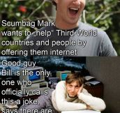 Scumbag Zuckerberg vs. Good Guy Gates…