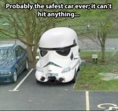 Safest car ever…