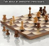 Incredible chessboard…