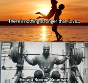 Nothing is stronger than love…