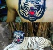 That’s the most realistic tattoo I’ve ever seen…