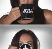 Don’t bother me while I drink my coffee…