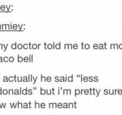 Also eat more KFC