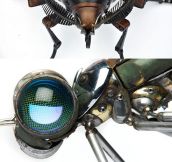 Insect sculptures