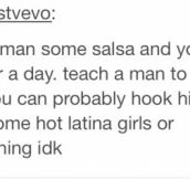 Salsa can do anything!