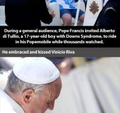 Finally, a Pope that acts like a Pope…
