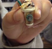 Miniature Starbucks…
