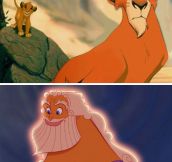 Disney characters without beards…