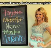 Nonsense names…