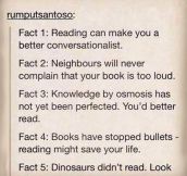 Why reading is important…