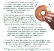 Doughnuts are bad for you…