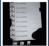 It is a mystery…