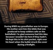 World War 2 life saver…