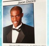 Probably the best Senior Quote I’ve ever seen…