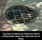 The most dangerous part of any sidewalk…