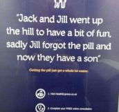 Don’t be like Jack and Jill…