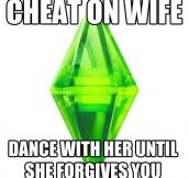 Sims always prepare you for real life…