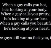 What guys really mean…