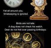 Imagine life without timekeeping…