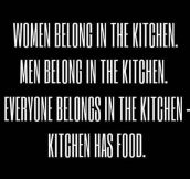 Kitchens are special places…