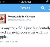 Meanwhile in Canada