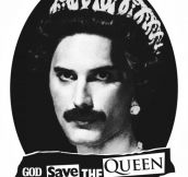 God save the true Queen…