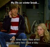 Life on winter break…
