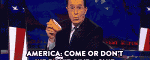 Colbert’s tourism ad for America…