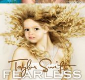 The new covers for Taylor Swift albums…