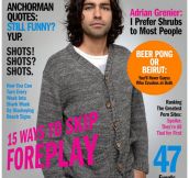 A magazine for men…