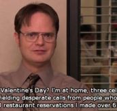 A very Dwight Valentine’s day…