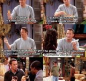 This is why I love Chandler Bing…