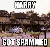 Hogwarts spam…